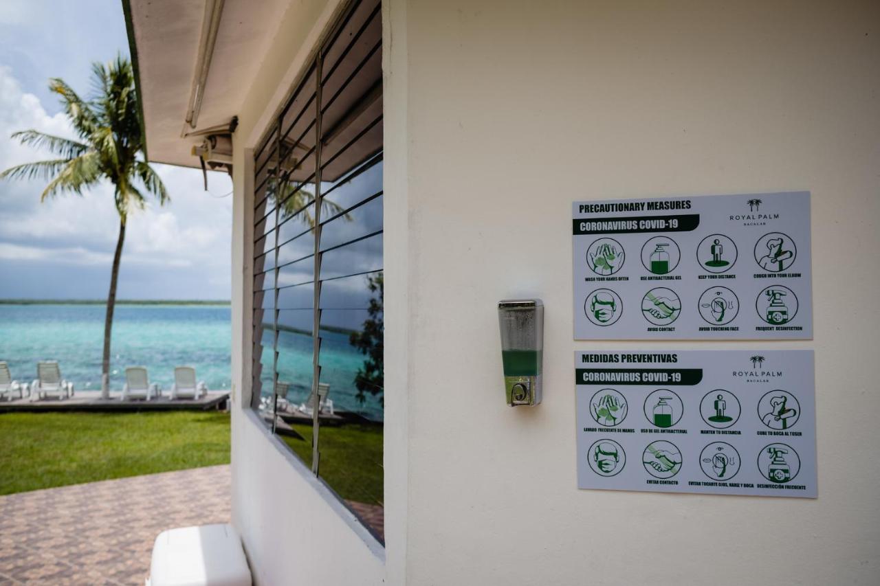 Royal Palm Bacalar Cabanas & Lagoon Club Ngoại thất bức ảnh