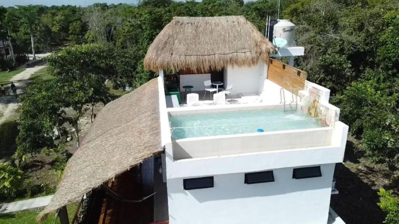 Royal Palm Bacalar Cabanas & Lagoon Club Ngoại thất bức ảnh