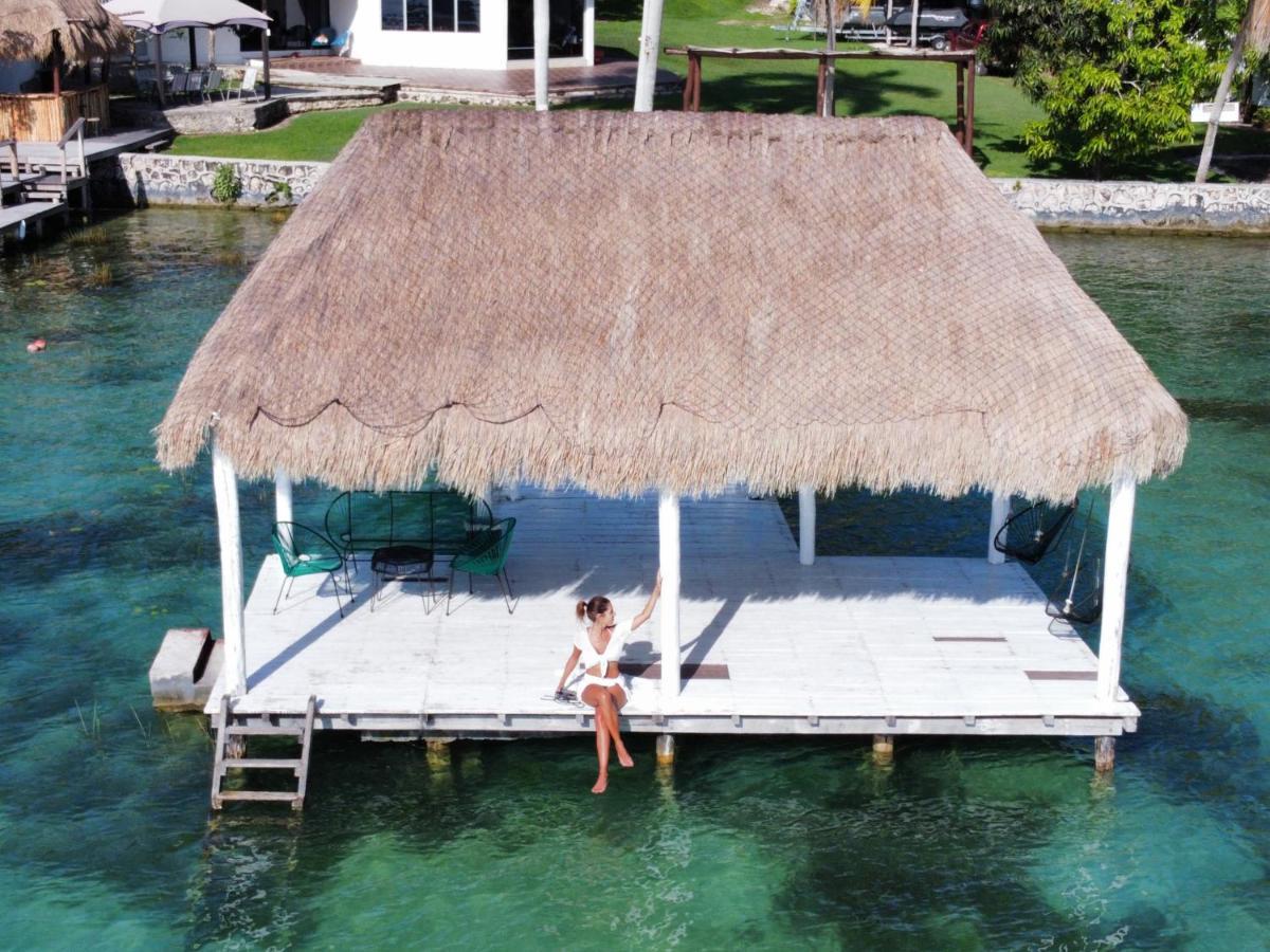 Royal Palm Bacalar Cabanas & Lagoon Club Ngoại thất bức ảnh