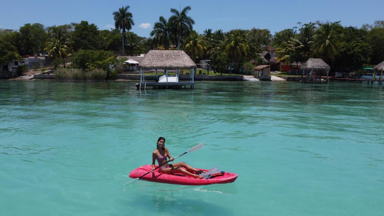 Royal Palm Bacalar Cabanas & Lagoon Club Ngoại thất bức ảnh