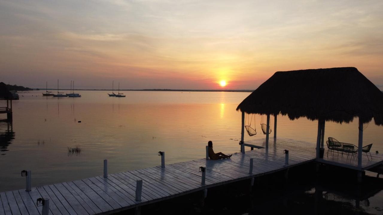 Royal Palm Bacalar Cabanas & Lagoon Club Ngoại thất bức ảnh