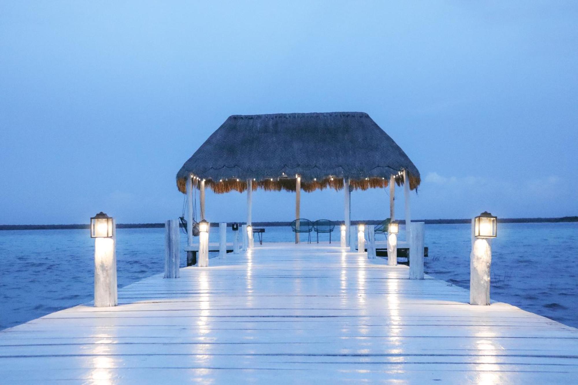 Royal Palm Bacalar Cabanas & Lagoon Club Ngoại thất bức ảnh