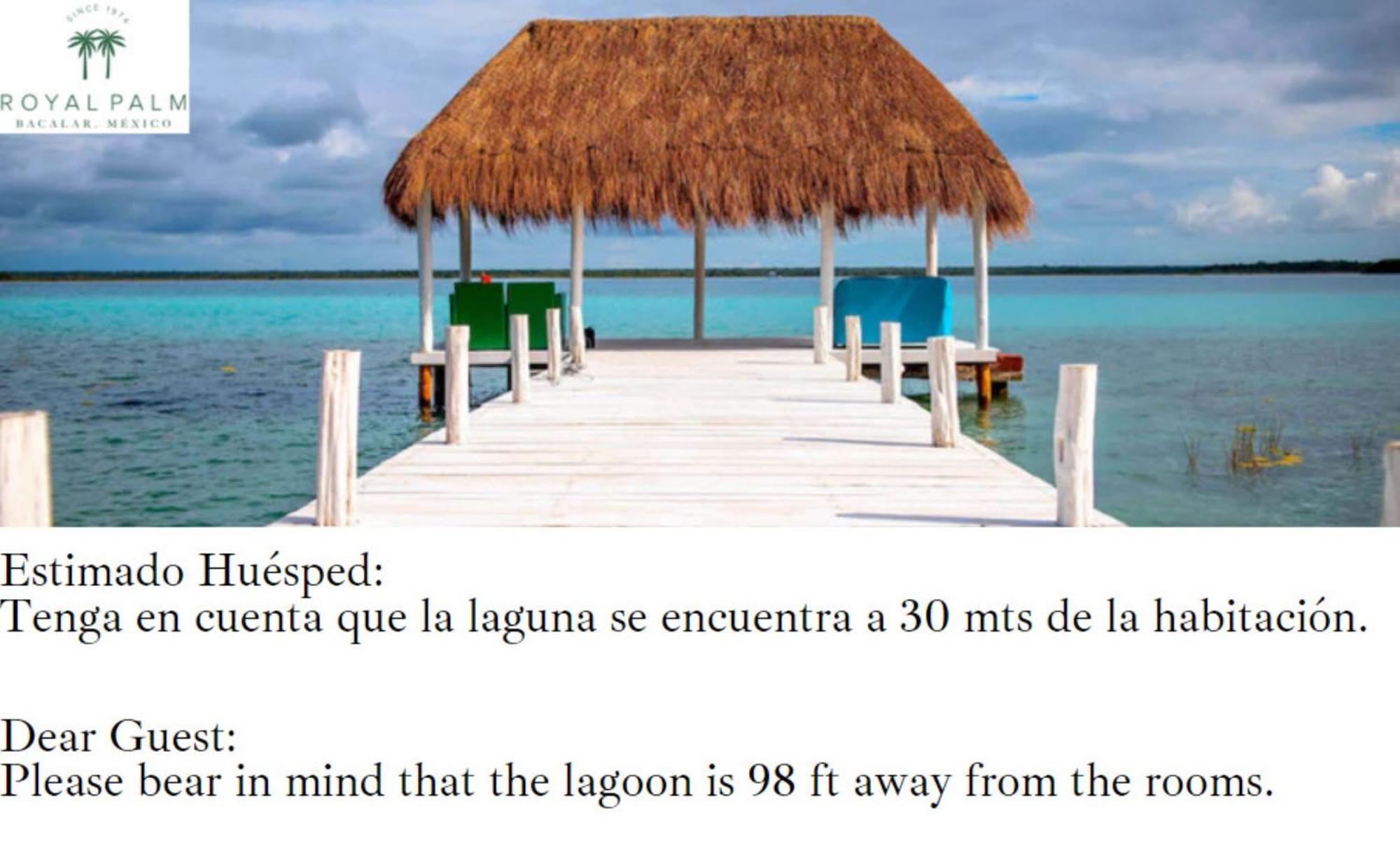 Royal Palm Bacalar Cabanas & Lagoon Club Phòng bức ảnh
